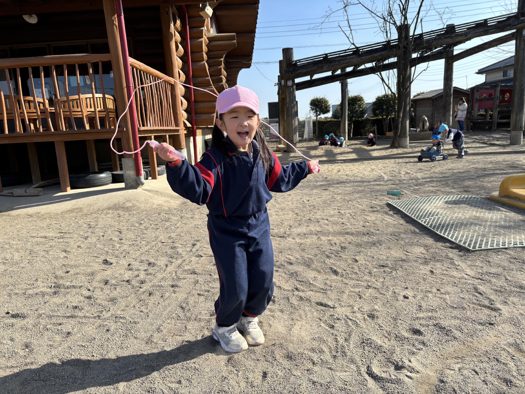 縄跳び記録会・ゆり組